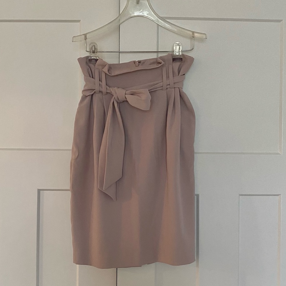 Express Paperbag-Waist Dress Skirt